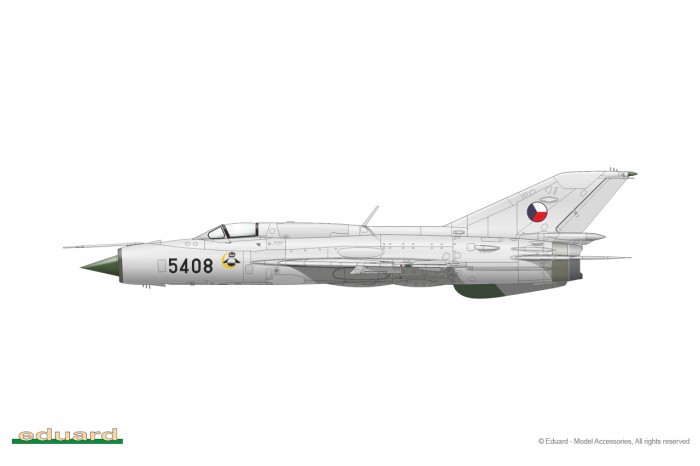 Mig-21 "Stříbrné šípy" (1:72) - 2134