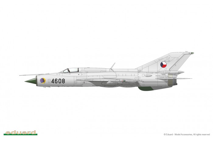 Mig-21 "Stříbrné šípy" (1:72) - 2134