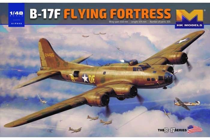 B-17F Flying Fortress - "Memphis Belle" (1:48) - 01F002