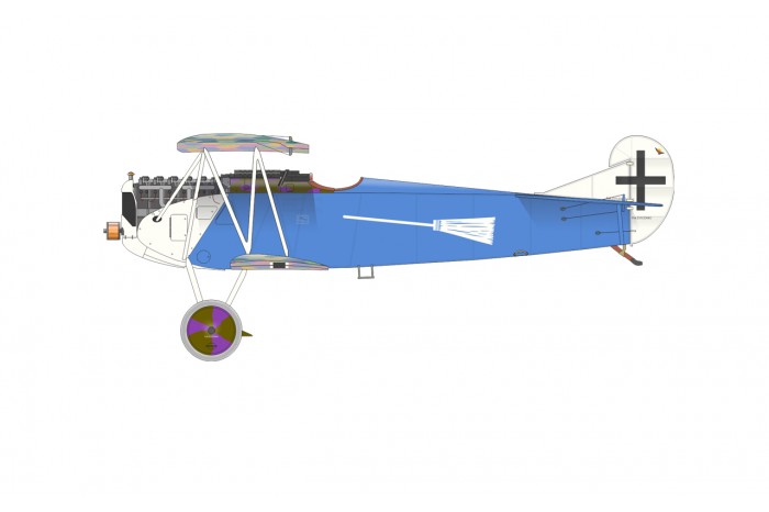 Fokker D. VII (OAW) (1:72) - 7407