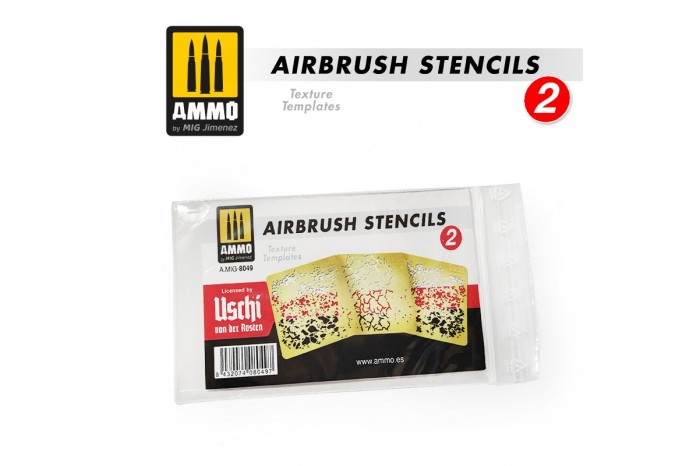 Airbrush šablony 2 (AIRBRUSH STENCILS 2) - 8049