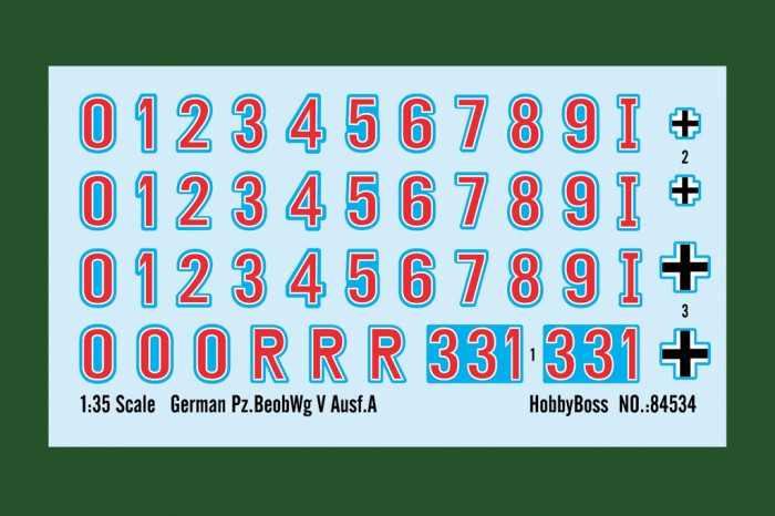 German Pz. BeobWg V Ausf.A (1:35) - 84534