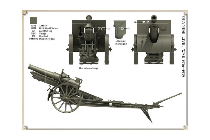 French Schneider 155mm C17S howitzer (1:35) - 35022