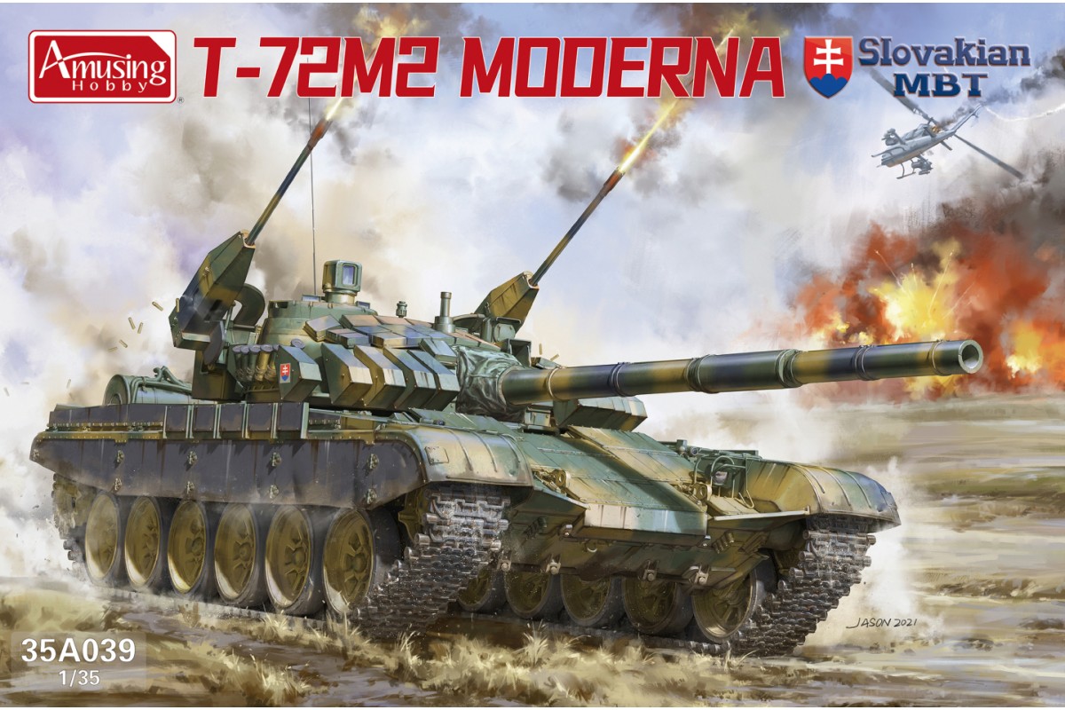 Amusing Hobby T 72m2 Moderna Slovak Mbt 35a039 Mj Modely Sk Amusing Hobby T 72m2 Moderna Slovak Mbt 35a039 Mj Modely Sk