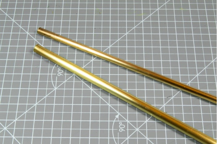 Mosazné trubičky (Brass pipes) 5x1,1mm - 9110