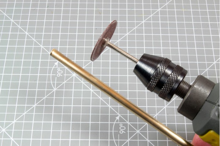 Mosazné trubičky (Brass pipes) 2x2,8mm - 9122