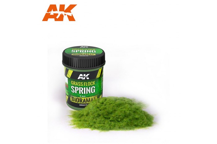 Jarní tráva (Grass Flock Spring) 2mm - 8219