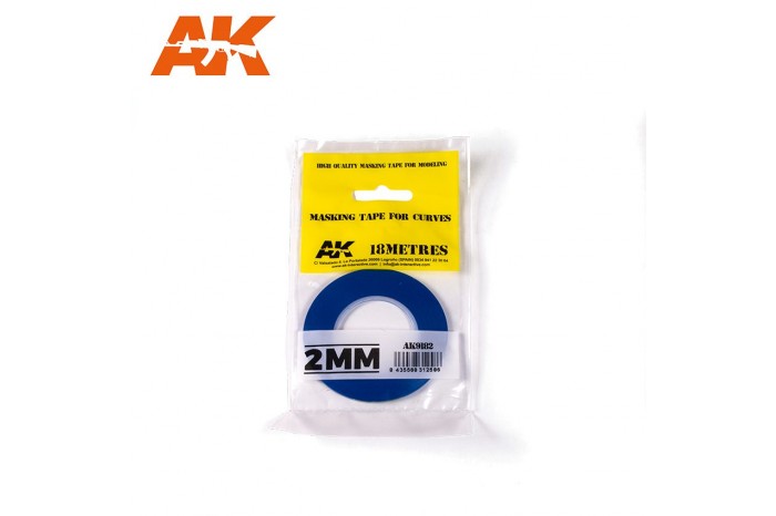 Maskovací páska na oblouky (Masking Tap For Curves) 2mm - 9182