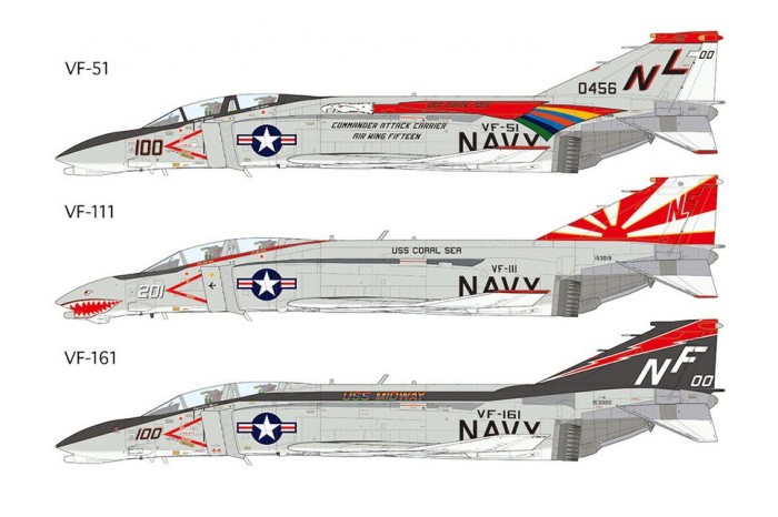 MCDONNELL DOUGLAS F-4B PHANTOM II (1:48) - 61121