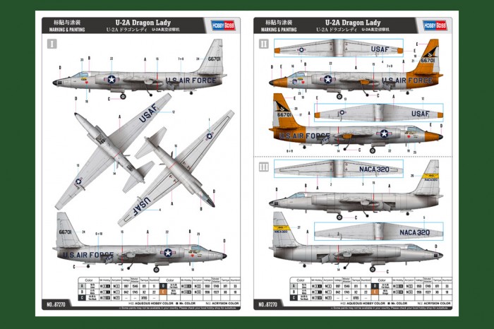 U-2A Dragon Lady (1:72) - 87270