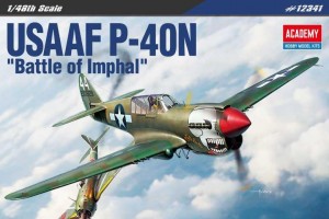 Model Kit letadlo 12341 - USAAF P-40N "Battle of Imphal" (1:48)