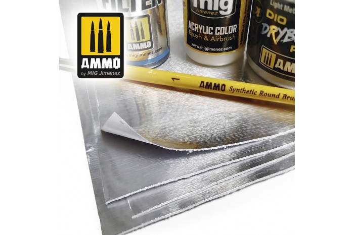 Hliníková fólia (ALLUMINIUM SHEETS) 280x195mm - 8247