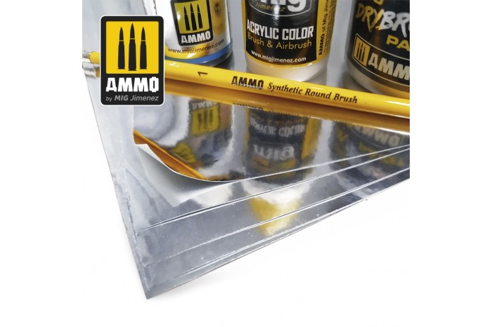 Chromová fólia (CHROME SHEETS) 280x195mm - 8248