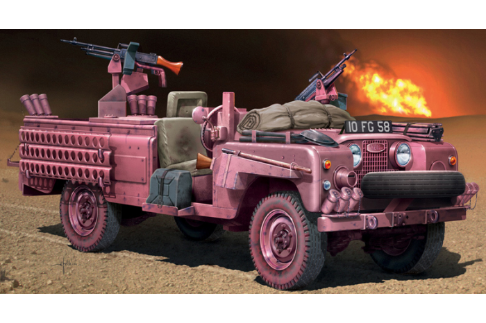 S.A.S. RECON VEHICLE "PINK PANTHER" (1:35) - 6501