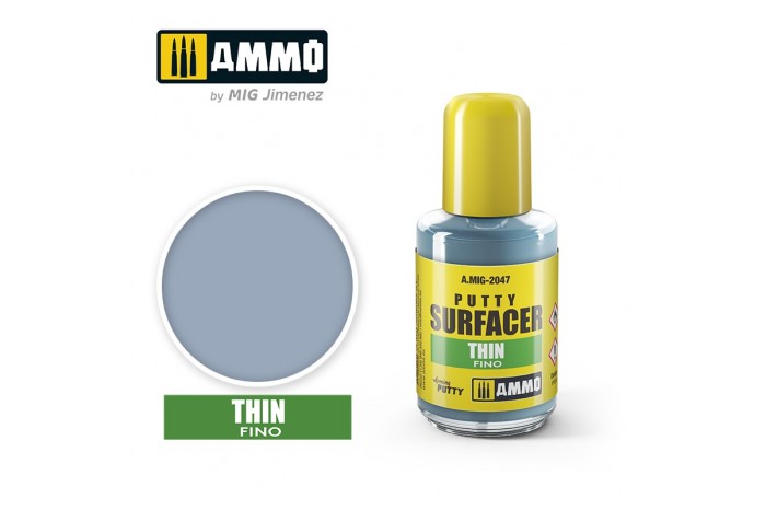 Tekutý tmel - jemný (PUTTY SURFACER THIN) - 2047