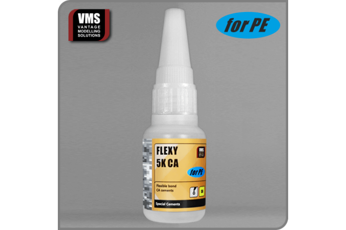 Sekundové lepidlo Flexy 5K CA for PE - 25 ml - CM01.PE