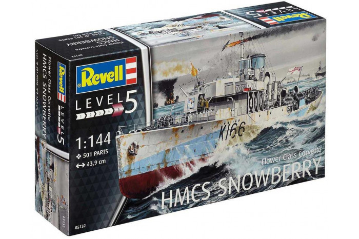 Plastic ModelKit loď 05132 - Flower Class Corvette (early) (1:144)