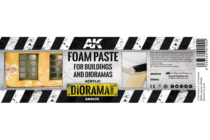 Foam Paste 250ml - AK8039