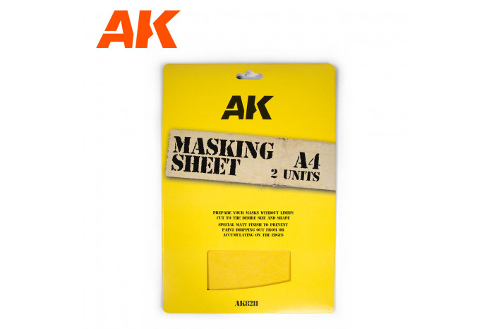 Maskovacie arch A4 - 8211