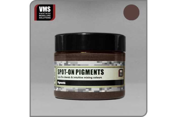 Spot-On pigment 09 - Tmavo hnědá zem (Dark Brown Earth) - P09