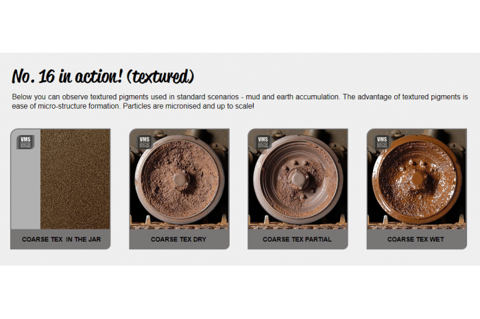 Spot-On pigment 16 - Vietnamská zem (Vietnam Red Earth) s texturou - P16