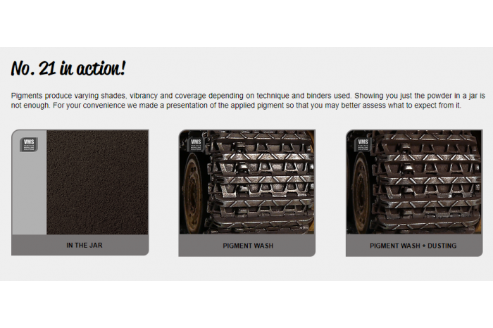 Spot-On pigment 21 - Hnědá na pásy (Track Brown Classic) - P21