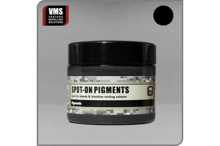 Spot-On pigment 24 - Čierné sadze (Soot Black) - P24