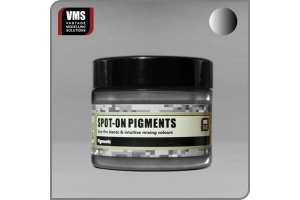 Spot-On pigment 25 - Tmavá ocelová (Black Steel Metalic) - P25