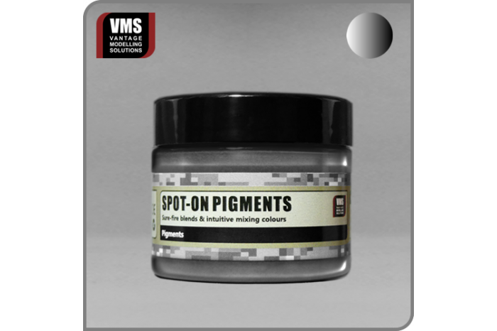 Spot-On pigment 25 - Tmavá ocelová (Black Steel Metalic) - P25