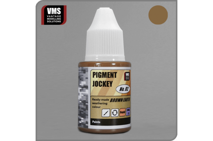 Pigment Jockey 02 - Hnědá zem (Brown Earth) - PJ02