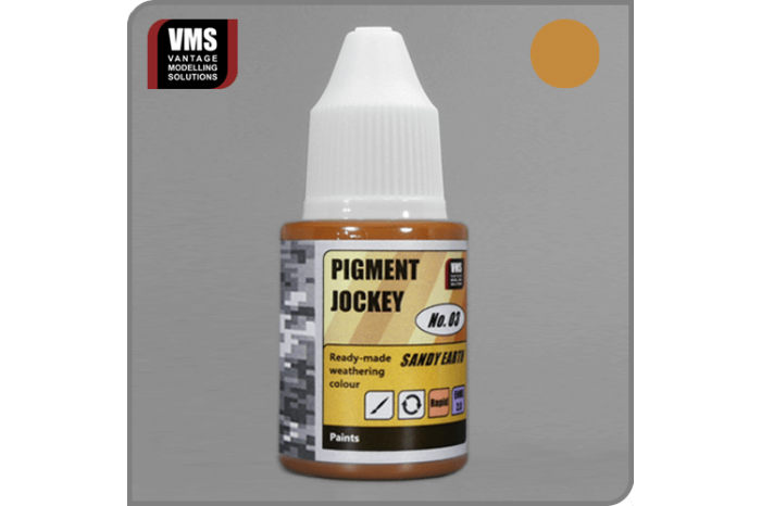 Pigment Jockey 03 - Piesočná zem (Sandy Earth) - PJ03