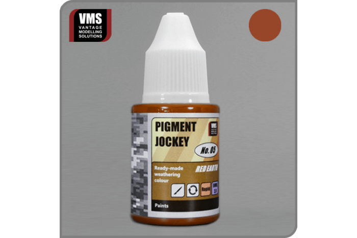 Pigment Jockey 05 - Červená zem (Red Earth) - PJ05