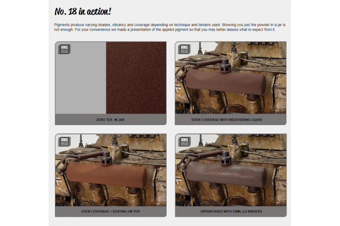 Pigment Jockey 07 - Stredná hrdza (Medium Rust) - PJ07