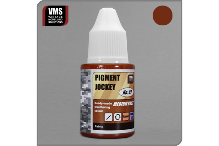 Pigment Jockey 07 - Stredná hrdza (Medium Rust) - PJ07