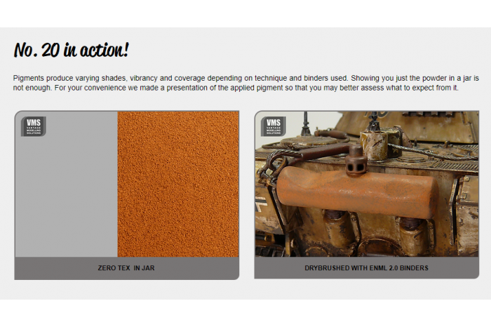 Pigment Jockey 09 - Svetlá hrdza (Light Rust) - PJ09