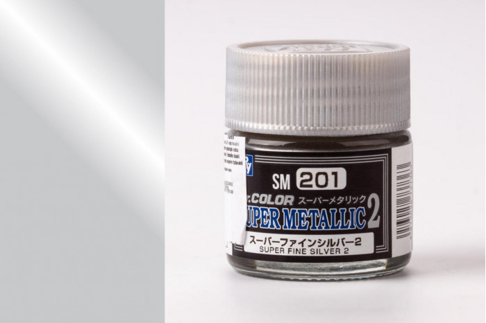 Mr.Color Super Metallic Colors II - Super Fine Silver II