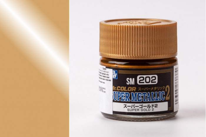 Mr.Color Super Metallic Colors II - Super Gold II - SM202