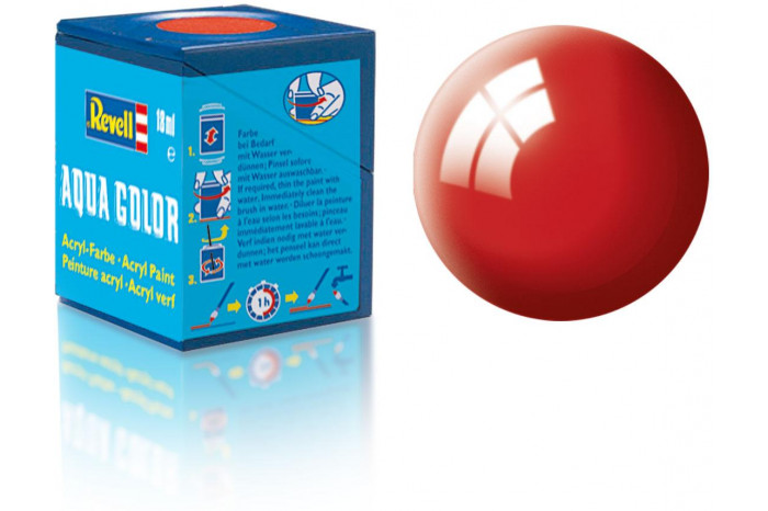 31: leská ohnivě rudá (fiery red gloss) - Aqua