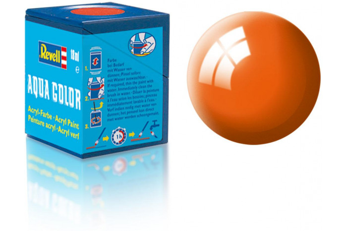 30: leská oranžová (orange gloss) - Aqua
