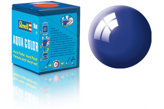 51: leská ultramarínová modrá (ultramarine-blue gloss) - Aqua