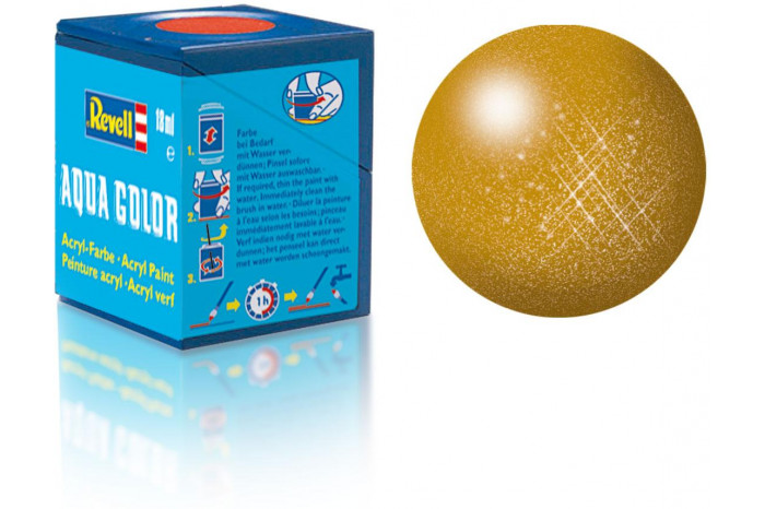 92: metalická mosazná (brass metallic) - Aqua