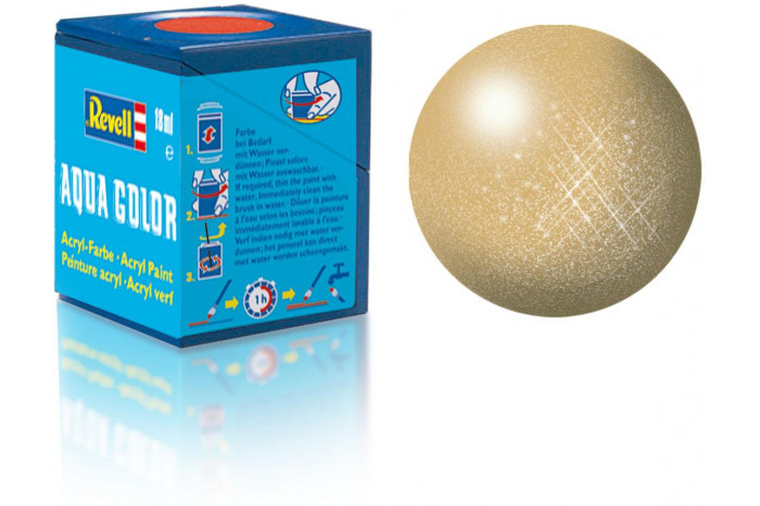 94: metalická zlatá (gold metallic) - Aqua