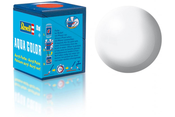 301: hedvábná bílá (white silk) - Aqua