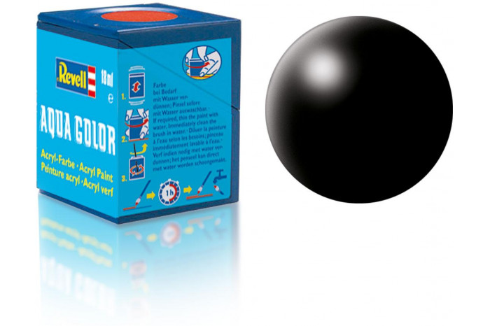 302: hedvábná černá (black silk) - Aqua