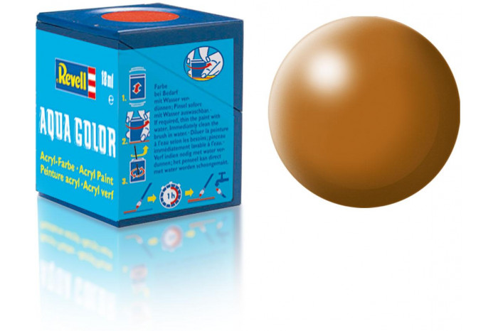 382: hedvábná lesní hnědá (wood brown silk) - Aqua