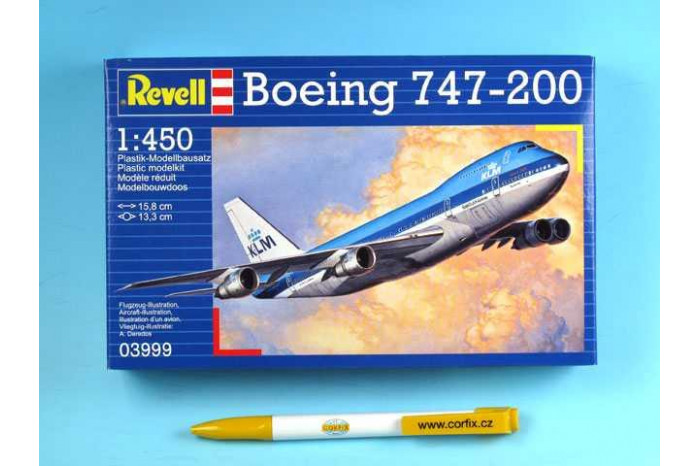 Boeing 747-200 Jumbo Jet (1:450) -  03999