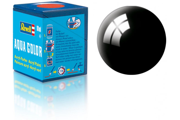 07: leská černá (black gloss) - Aqua