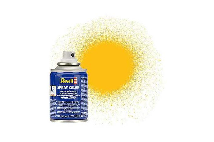 34115: matná žlutá (yellow mat) - sprej