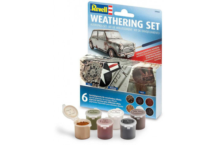 Weathering Set 39066 - sada pigmentů (6 druhů)