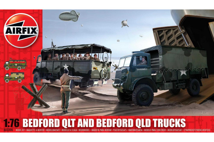 Bedford QLD/QLT Trucks (1:76) - A03306